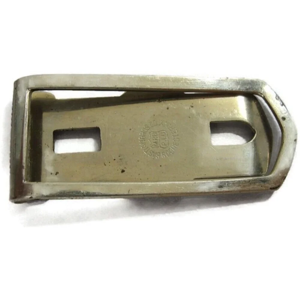 Vintage Brotherhood of Paper Makers Money Clip Bastion Bros. Rochester New York